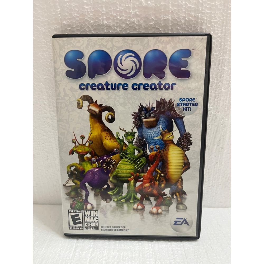 Spore Creature Creator PC Game Maxis‎ EA Windows Mac CD ROM